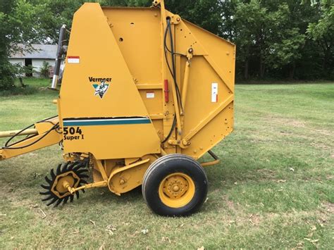 electric twine tie box|Vermeer 504i Baler .